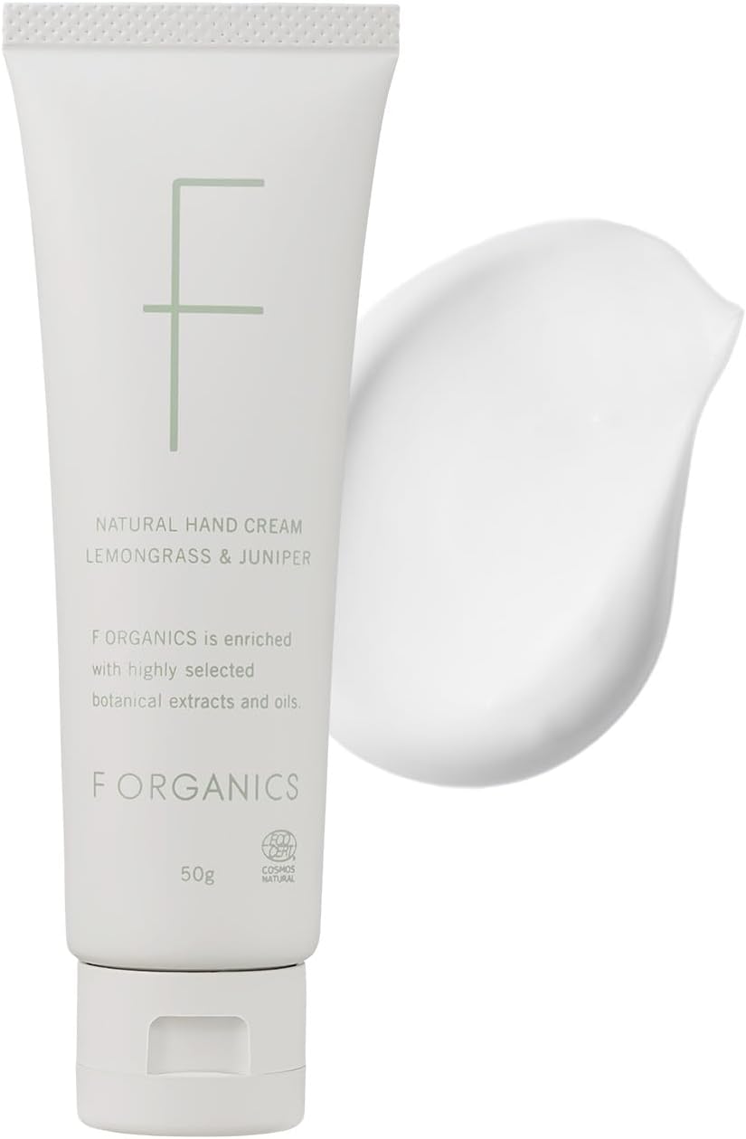 F organics(エッフェオーガニック) ナチュラルハンドクリーム N 50g レモングラス＆ジュニパー ハンドクリーム しっとり うるおい の商品写真